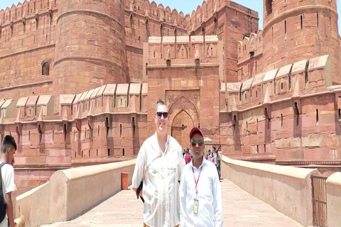 Agra: Taj Mahal, Mausoleum, Agra Fort, privétourTaj Mahal, Agra Fort en Fatehpur Sikri-tour