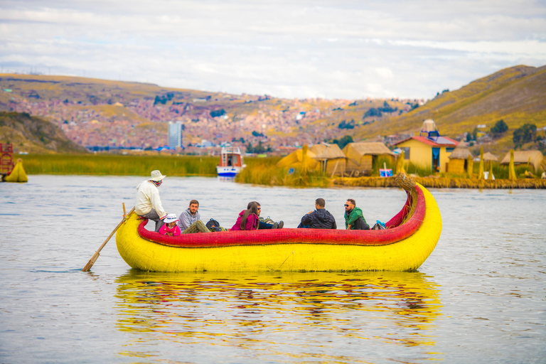 From Puno: 2-day Uros, Amantani, and Taquile tour with a folk show
