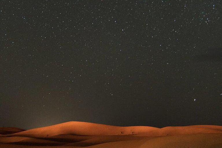 Doha: Night Desert Safari Stargazing & Camel Ride Shared Tour Pick-up From Meeting Point Without Camel ride