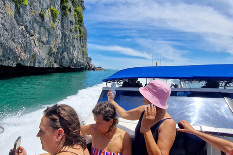 Koh Pha Ngan: Day Tour Ang Thong with Kayak, Snorkel & Lunch Option 1: Hotel Pick up in Koh Pha Ngan