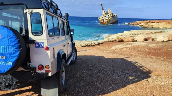 Paphos: Half-Day Private 4x4 Jeep Safari to Akamas