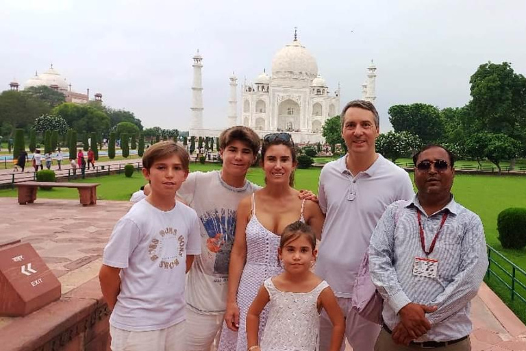 Agra: Visita privada sin colas al Taj Mahal y al Fuerte de Agra