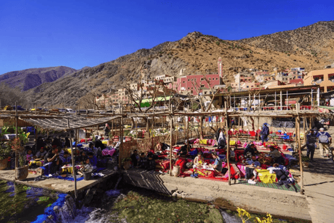 Marrakech: Escursione di un giorno alla Valle di Ourika e alla Cascata di Setti Fatma