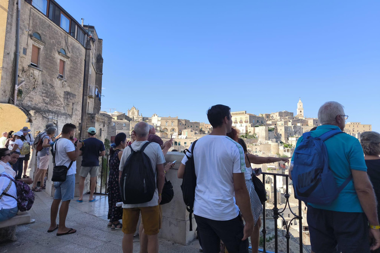 From Bari: Excursion to Matera by Bus Matera Tour: DEPARTURE at 12:40 PM with Guides
