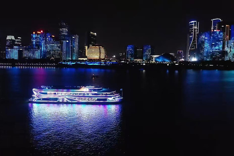 Hangzhou Qiantang River Night Cruise(Ticket) First Deck: Luxury Hall Seating
