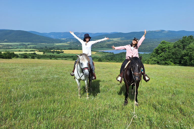 Sofia: Horse riding through the nearest paradise to Sofia