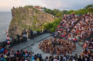 Bali: Ticket für die Kecak- und Feuertanzshow im Uluwatu-Tempel