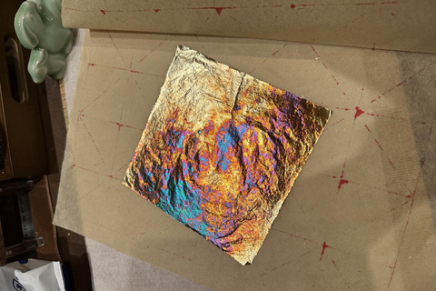 Shanghai: Create Your Own Gold Leaf Artwork Experience