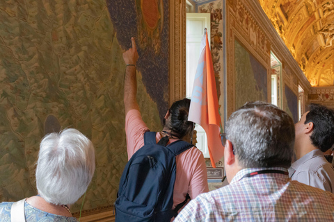 Rome: Skip-the-Line Vatican Museums Tour w/ Basilica accessMorning Tour in Portuguese