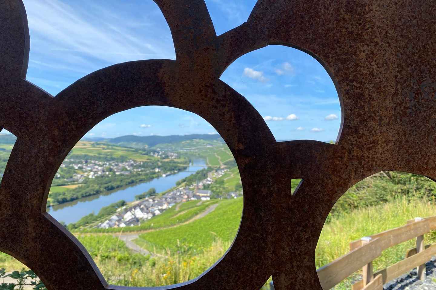 Lieser: covered wagon ride, the rolling wine tasting with picnic basket