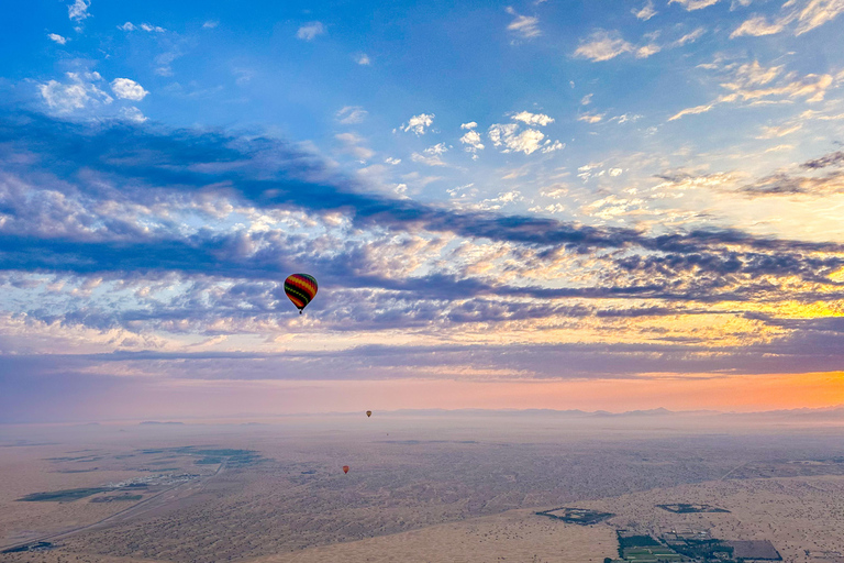 Noble Life Sunrise Hot Air Balloon Ride Over Dubai Desert
