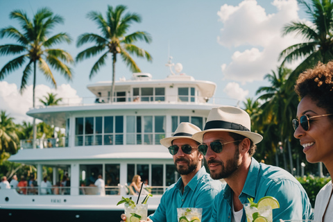 Miami: Millionaire Homes Bootstour mit Mojito Bar an Bord