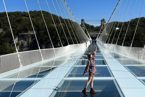 Zhangjiajie: 2-Day Private Tour with Glass Bridge & Zipline