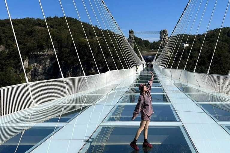 Zhangjiajie: 2-Day Private Tour with Glass Bridge & Zipline
