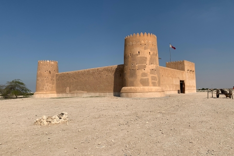 Wycieczka na północ Kataru do Olafur Eliasson, Zubara Fort, JumailWycieczka do Kataru Północnego, Fort Zubara, Fioletowa Wyspa, Kolonia Mangros