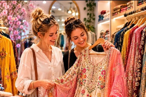 Delhi: Guided Shopping Tour With Local Female Expert