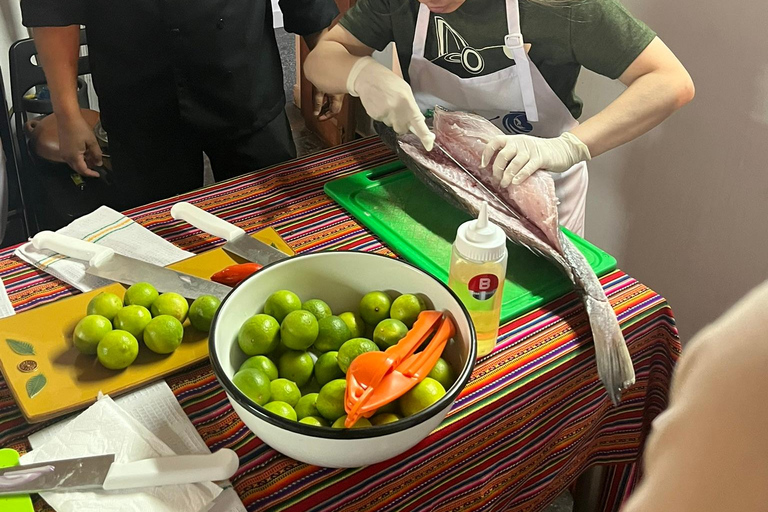 利马 - 米拉弗洛雷斯：秘鲁烹饪课程、皮斯科酸酒与热带水果利马 - 米拉弗洛雷斯：秘鲁烹饪课程、皮斯科酸酒和热带水果