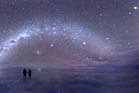 Privater Service Salar de Uyuni: Nacht der Sterne und Sonnenaufgang