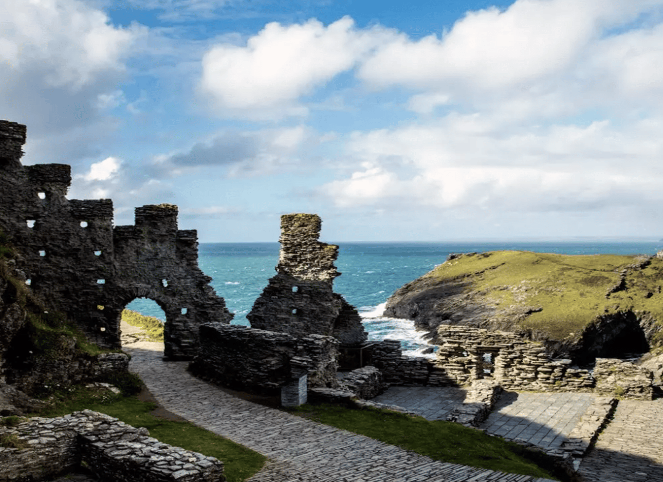 Cornwall: Entrébillet til Tintagel Castle