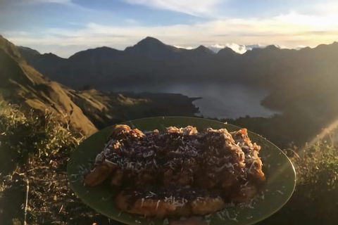 2D/1N senaru kraterkant2 dagar 1 natt vandring Mount Rinjani Senaru Crater Rim