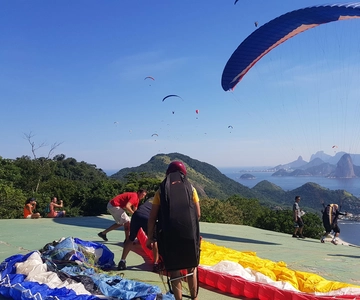 Niterói: Paragliding Experience with GoPro Photos and Video
