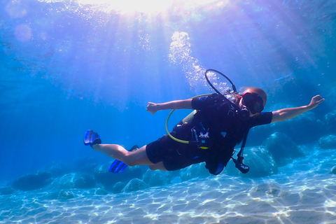 PADI Discover Scuba Diving (DSD) - beginners, Charaki Rhodes PADI DSD program 4 hours (2 dives) beginners, Charaki Rhodes