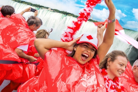Toronto: Niagara Falls-tour Optionele boot en achter de watervallen(Copy of) Niagara-tour met bootoptie (geen reis achter de watervallen)