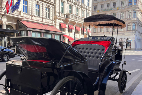 Vienna: Royal E-Carriage Sightseeing Tour incl. Prosecco60 min. Private Royal E-Carriage Tour with drinks