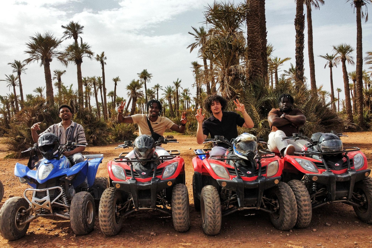 Aventure en quad dans la palmeraie