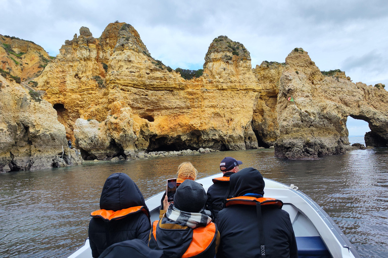 Lagos: Ponta da Piedade Grotto 1-godzinna wycieczka z lokalnym przewodnikiemLagos: Ponta da Piedade Grotto Tour z lokalnym przewodnikiem