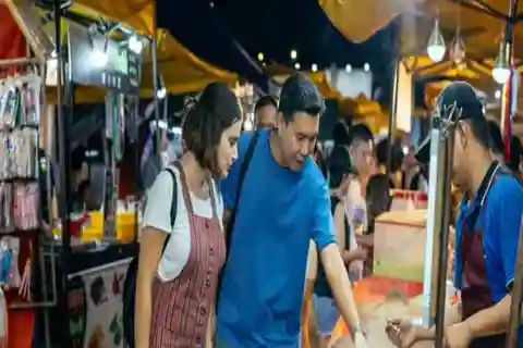 Bali: Jantar tradicional com visita ao mercado noturno de Ubud