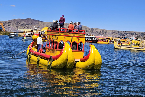 From Puno: Uros Islands Half-Day Tour