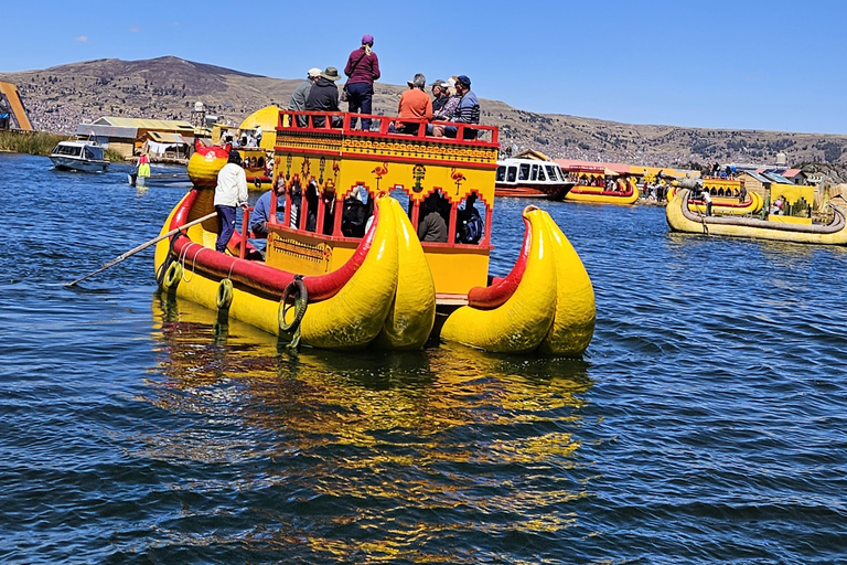 From Puno: Uros Islands Half-Day Tour