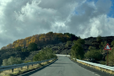 Catania: Etna 3000m and Alcantara Gorges Trek with Pickup