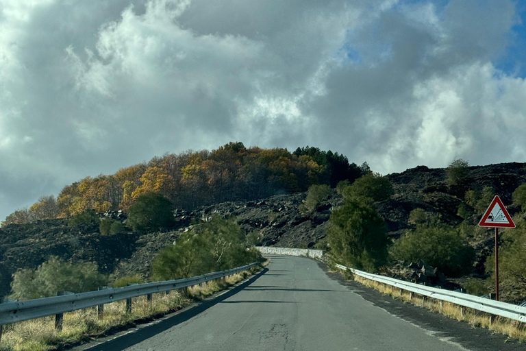 Catania: Etna 3000m and Alcantara Gorges Trek with Pickup