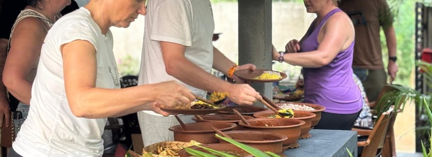 Tangalle : buffet sri-lankais avec riz et curry à volonté