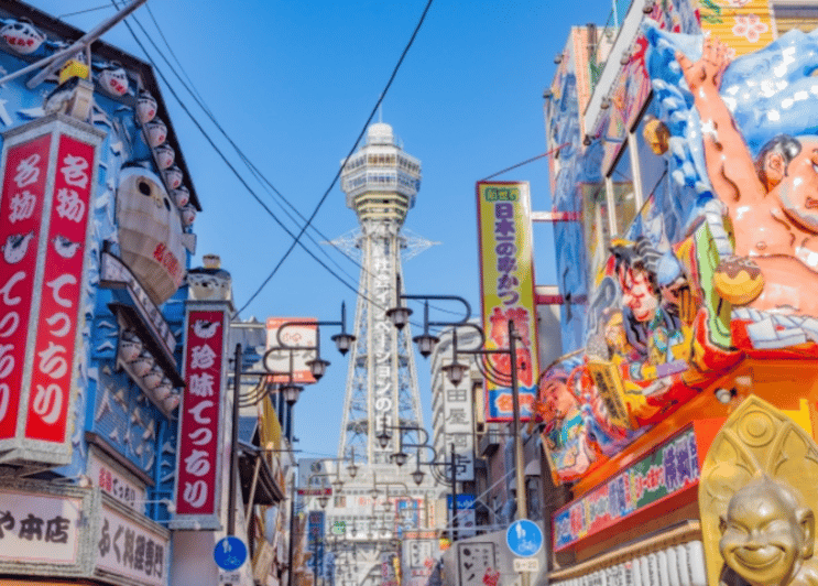 Shinsekai & Harukas: Tour durch Retro-Straßen und lokale Imbissbuden