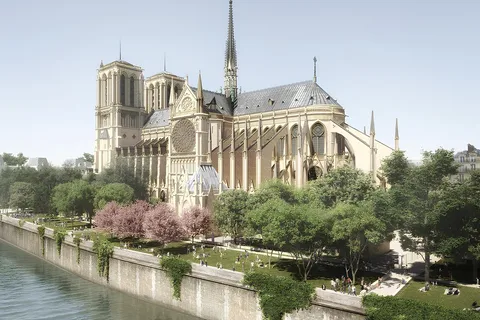 Paryż: Zwiedzanie krypty Notre Dame z opcjonalnym rejsem po rzece