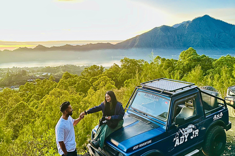 Bali: Mount Batur Sunrise Jeep, Pine Forest And hot springs Hot Spring Ticket (without transportation)