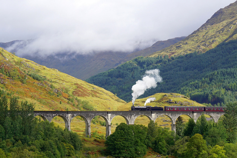 Edimburgo: Excursión de 3 días a la Isla de Skye y tren jacobita opcionalHabitación doble - Alojamiento B&B excluido Tren de Vapor