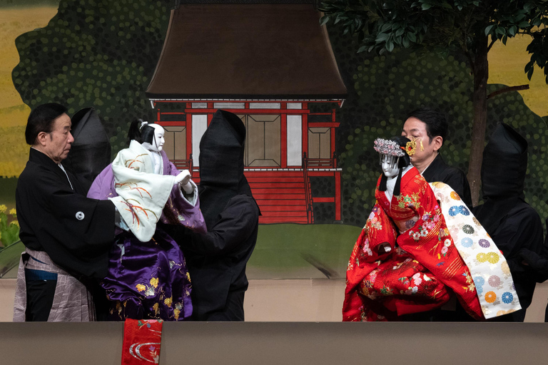 Tokyo: KABUKI, BUNRAKU, etc. presented by National Theatre KABUKI with the Audio Guide in Hatsudai - 1st Class seats