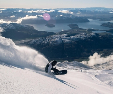 Treble Cone: Skidkort för en dag