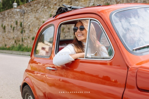 De Florence: une visite italienne rapide de 2 heures en Fiat 500