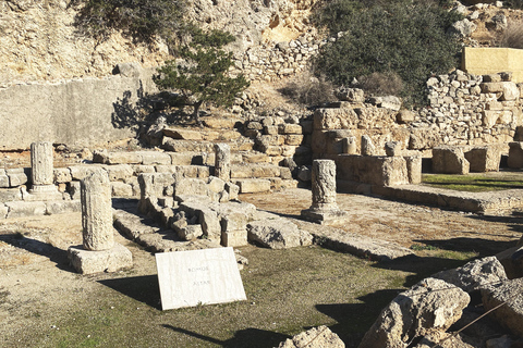 Athènes : Lac Vouliagmeni Corinthia, coucher de soleil et baignade dans l&#039;Héraion