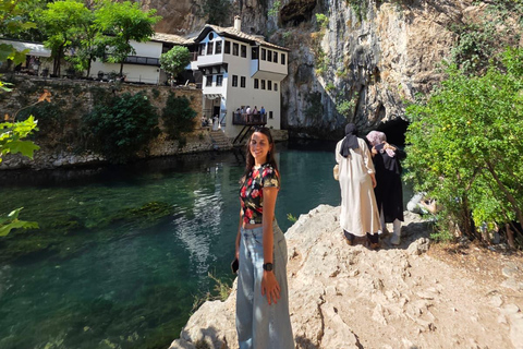 From Mostar: Herzegovina Day Tour with Kravica Waterfalls