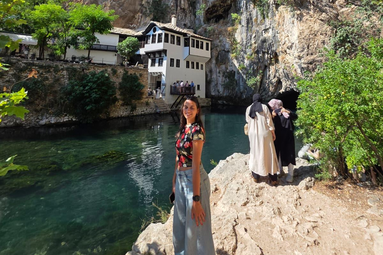 From Mostar: Herzegovina Day Tour with Kravica Waterfalls