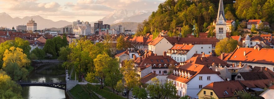 Vieille ville historique de Ljubljana - Visite privée et adaptée aux familles