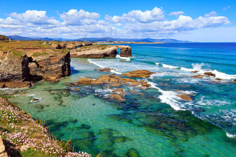Excursion to Playa de las Catedrales, Ribadeo, and Tapia de Casariego Tour in English from Gijón