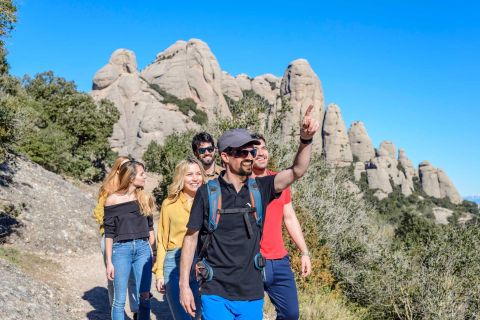 From Barcelona: Montserrat Monastery & Hiking Experience