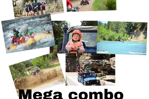 Antalya: Rafting, Jeep&Buggy Safari, Zipline, Kanyon Ziyaretli Öğle Yemeği